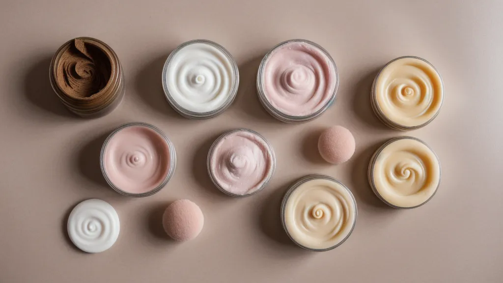 Bálsamos labiales terminados y listos para la venta, resultado de pesajes precisos en cosmética artesanal.