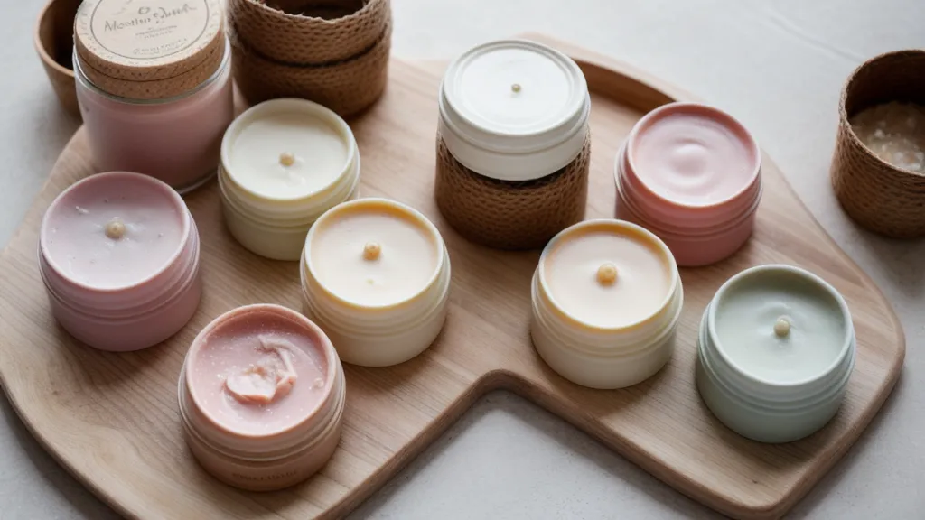 Frasco de crema artesanal con conservante natural y etiqueta lista para vender en un emprendimiento de cosmética artesanal.