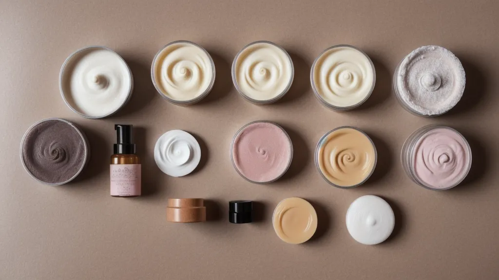 Envases de cosmética natural con etiquetas profesionales, parte de emprender con skincare natural